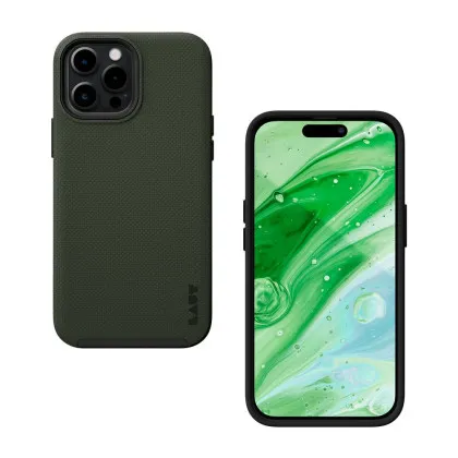 Чехол LAUT Shield Case для iPhone 14 Pro (Olive)