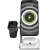 Безпровідна зарядка Zens 4-in-1 MagSafe + Watch Wireless Charging Station (White) (ZEDC22W/00)