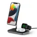 Безпровідна зарядка Satechi Aluminum 3 in 1 Magnetic Wireless Charging Stand (ST-WMCS3M)