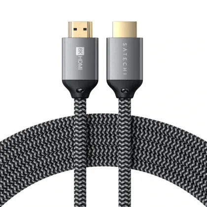 Satechi 8K HDMI Ultra High Speed Cable Space Gray (ST-8KHC2MM)