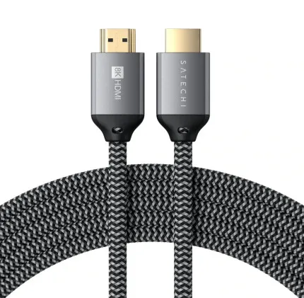 Satechi 8K HDMI Ultra High Speed Cable Space Gray (ST-8KHC2MM)