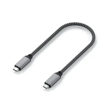 Кабель Satechi USB4 Pro 240W (Space Gray) (1.2 m) (ST-YU4120M)