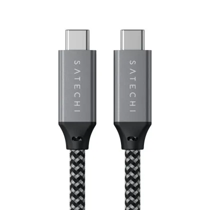 Кабель Satechi USB4 Pro 240W (Space Gray) (1.2 m) (ST-YU4120M)