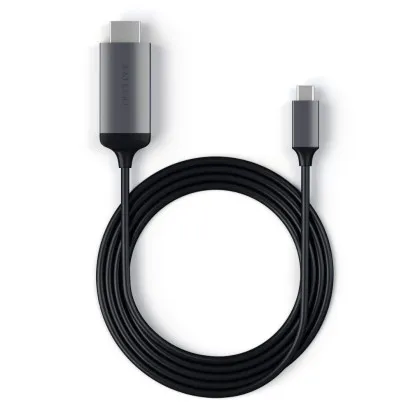 Кабель Satechi Type-C to 4K HDMI Cable Space Gray (ST-CHDMIM)