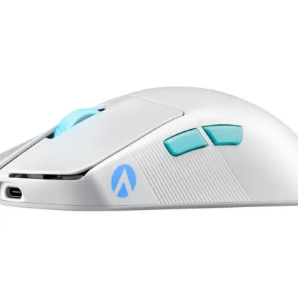 Миша ігрова ASUS ROG Harpe Ace Aim Lab Edition (White)