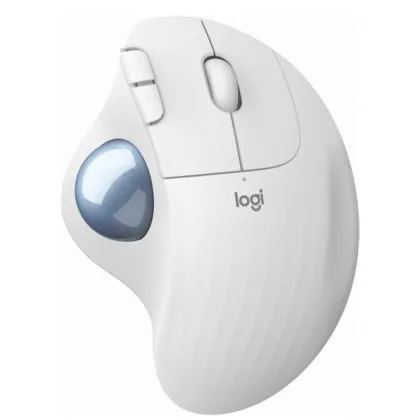 Миша Bluetooth Logitech Ergo M575 USB White