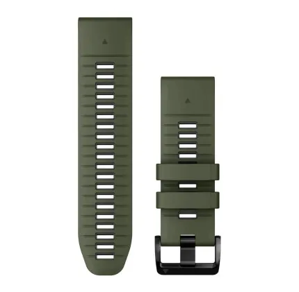 Ремінець Garmin 26mm QuickFit Watch Bands Moss/Graphite Silicone (010-13281-07)