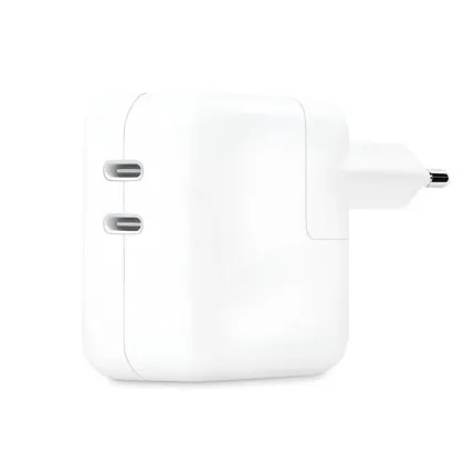 Оригінальний Apple 35W Dual USB‑C Port Power Adapter (MNWP3)