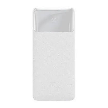 Портативний акумулятор Baseus Bipow Digital Display 15W 20000 mAh (White)