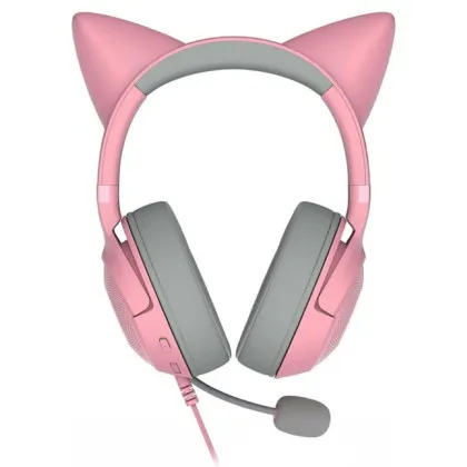 Ігрова гарнітура RAZER Kraken Kitty V2 (Quartz)