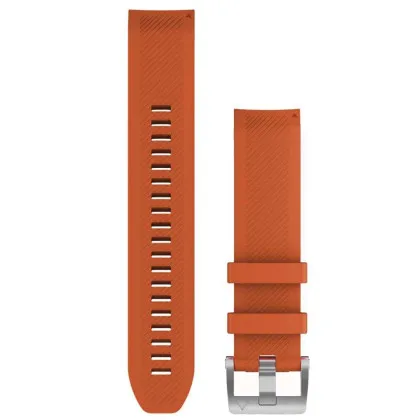 Ремешок Garmin 22m QuickFit Ember Orange, Silicone Strap Band (010-12738-34)