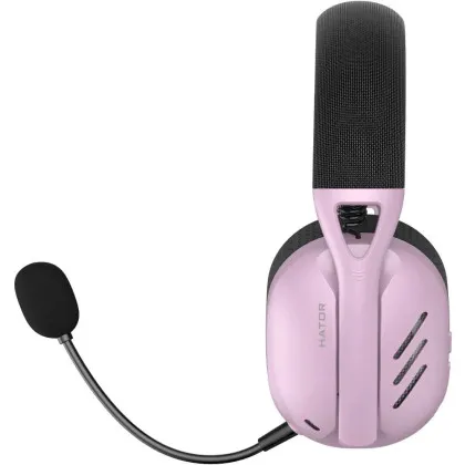 Ігрова гарнітура HATOR Hyperpunk 2 Wireless Tri-mode (Black/Lilac)