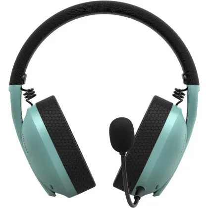 Ігрова гарнітура Hator Hyperpunk 2 Wireless Tri-mode (Black/Mint)