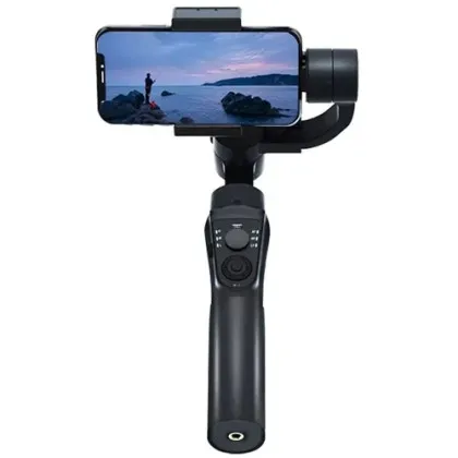 Трипод WiWU 3-Axis Stabilized Gimbal Stick S5B (Black)