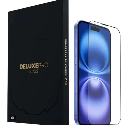 Захисне скло iLera DeLuxe FullCover Glass для iPhone 16 Pro Max