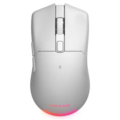 Мышь беспроводная Hator Pulsar 2 Pro Wireless (White)