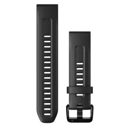 Ремінець Garmin 20mm QuickFit Black Silicone Band (010-13102-00)