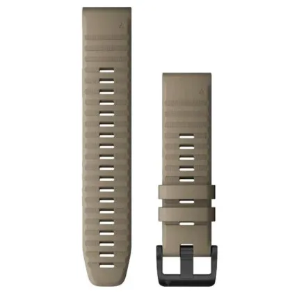 Ремінець Garmin 22mm QuickFit Dark Sandstone Silicone Band (010-12863-02)