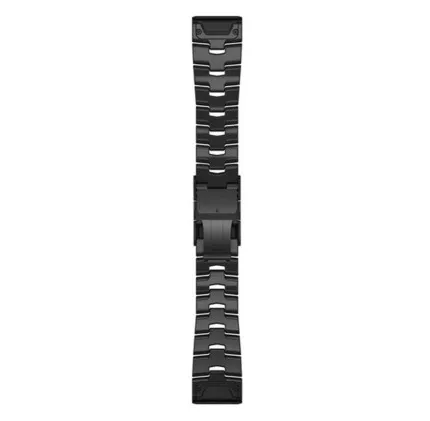 Ремінець Garmin 26mm QuickFit Carbon Gray DLC Titanium Band (010-12864-09)