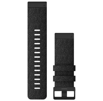 Ремінець Garmin 26mm QuickFit Heathered Black Nylon Band (010-12864-07)