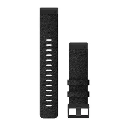 Ремінець Garmin 22mm QuickFit Heathered Black Nylon Band (010-12863-07)