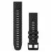 Ремінець Garmin 22mm QuickFit Black Silicone (010-13280-00)