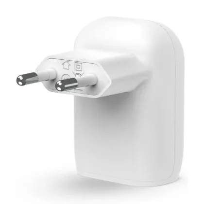 Зарядний пристрій Belkin 30W USB-С GAN PD PPS (White)