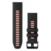 Ремінець Garmin 26mm QuickFit Black/Flame Red Silicone Bands (010-13281-06)