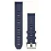 Ремінець Garmin 22mm QuickFit Navy Silicone Strap (010-13225-02)