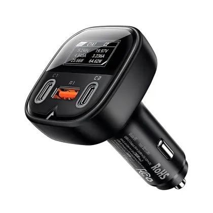 АЗП Acefast B5 101W (2 Type-C + USB) (Black)