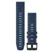 Ремінець Garmin 22mm QuickFit Captain Blue with Black Stainless Steel Hardware (010-13111-31)