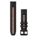 Ремінець Garmin 22mm QuickFit Black/Flame Red Silicone (010-13280-06)