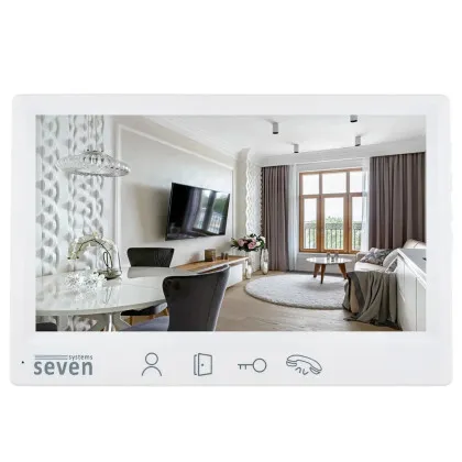 Відеодомофон SEVEN DP-7571FHD (White)