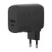 Зарядний пристрій Belkin 25W + Power Bank, USB-A/USB-C (5000mAh) (Black)