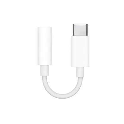 Оригінальний Apple USB-C to 3.5 mm Headphone Jack Adapter (MU7E2)