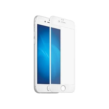 Захисне скло 3D для iPhone 7 Plus / 8 Plus (White)