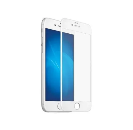 Захисне скло 3D для iPhone 7 Plus / 8 Plus (White)