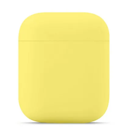 Захисний чохол Silicone Case для AirPods / AirPods 2 (Lemon Yellow)