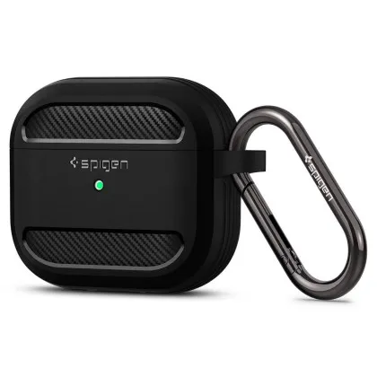 Захисний чохол Spigen Rugged Armor для AirPods 3  (Black)