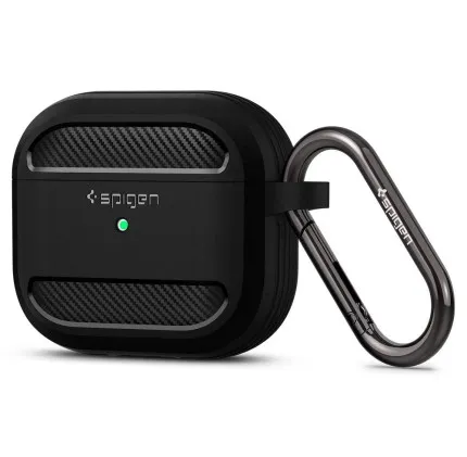 Захисний чохол Spigen Rugged Armor для AirPods 3  (Black)