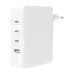 Блок живлення Belkin Home Charger 140W 3хUSB-С GAN PD PPS, USB-A (White)