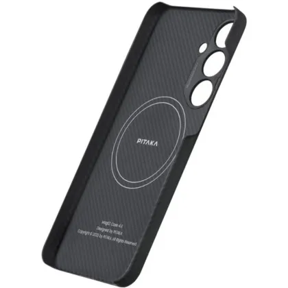 Чохол Pitaka MagEz Case 4 для Samsung Galaxy S24 (Black/Gray Twill)