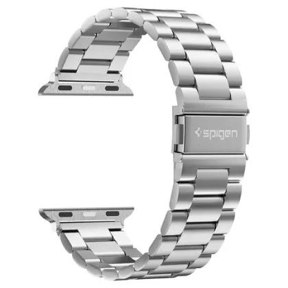 Ремінець Spigen Modern Fit для Apple Watch 42/44/45/49mm (Silver) в Кривому Розі