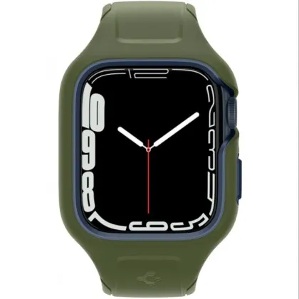 Чохол-ремінець Spigen Liquid Air Pro для Apple Watch 44/45mm (Moss Green)