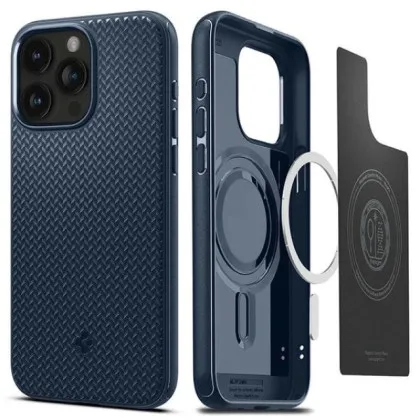 Чохол Spigen Mag Armor MagSafe для iPhone 15 Pro Max (Navy Blue) у Старокостянтинові