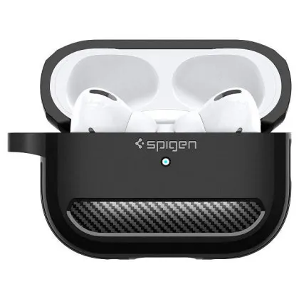 Захисний чохол Spigen Rugged Armor для AirPods Pro 2 (2nd/1st gen) (Black)