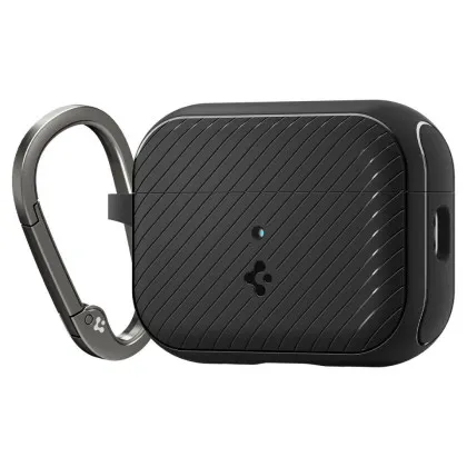 Захисний чохол Spigen Mag Armor MagSafe для AirPods Pro 2 (2nd/1st gen) (Black)