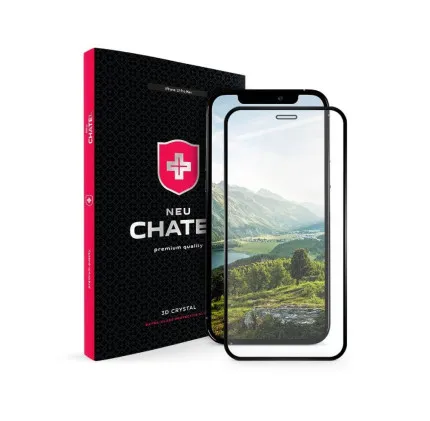 Захисне скло NEU Chatel Full 2.5D Crystal для iPhone 12 Pro/12