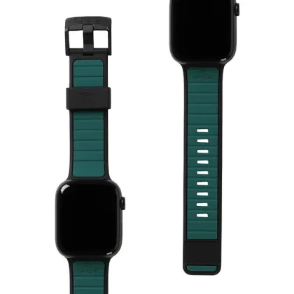 Ремінець UAG Torquay для Apple Watch 42/44/45/49mm (Black/Turquoise)