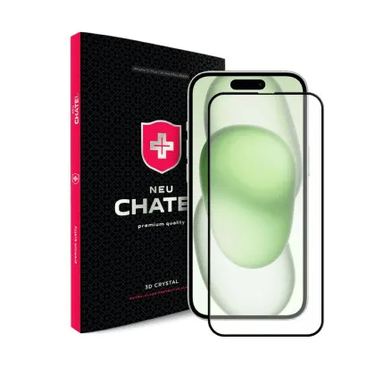 Захисне скло NEU Chatel Corning Glass для iPhone 14 Pro Max/15 Plus